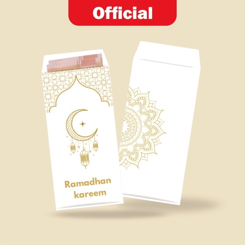Amplop lebaran panjang | amplop uang kertas lebaran | amplop THR