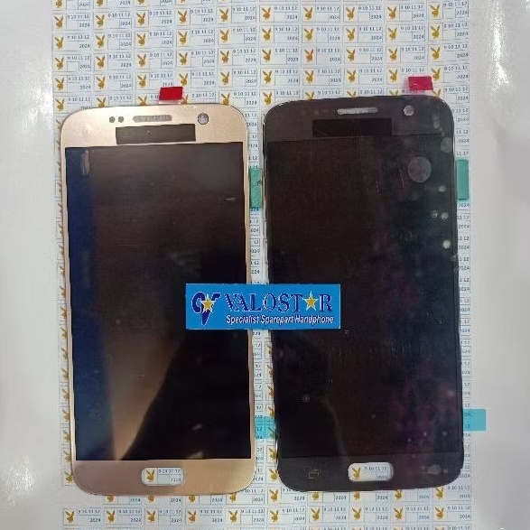 {READY STOK}LCD TOUCHSCREEN SAMSUNG S7 FLAT OLED