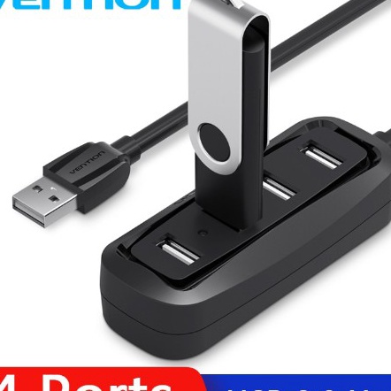 Langka Vention J43 USB HUB 2 4Port OTG Support Pure Power Smart HUB