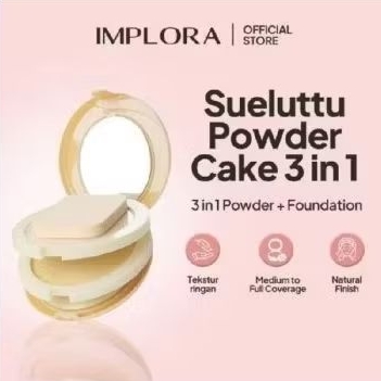 IMPLORA BEDAK SUELUTTU Powder Cake 3IN