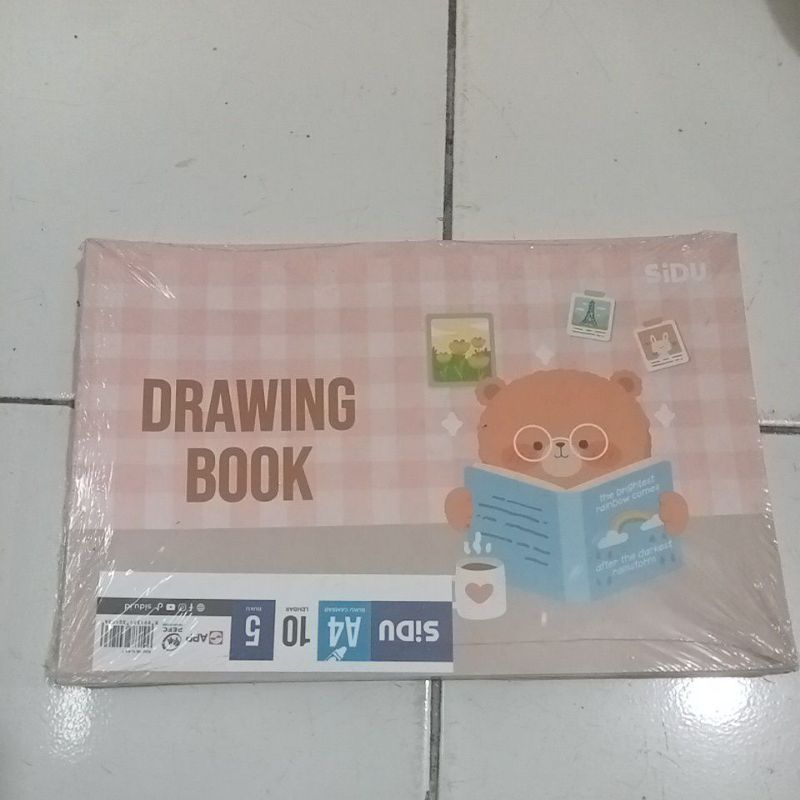 

buku gambar A4 Sidu 1 pack isi 5 buku