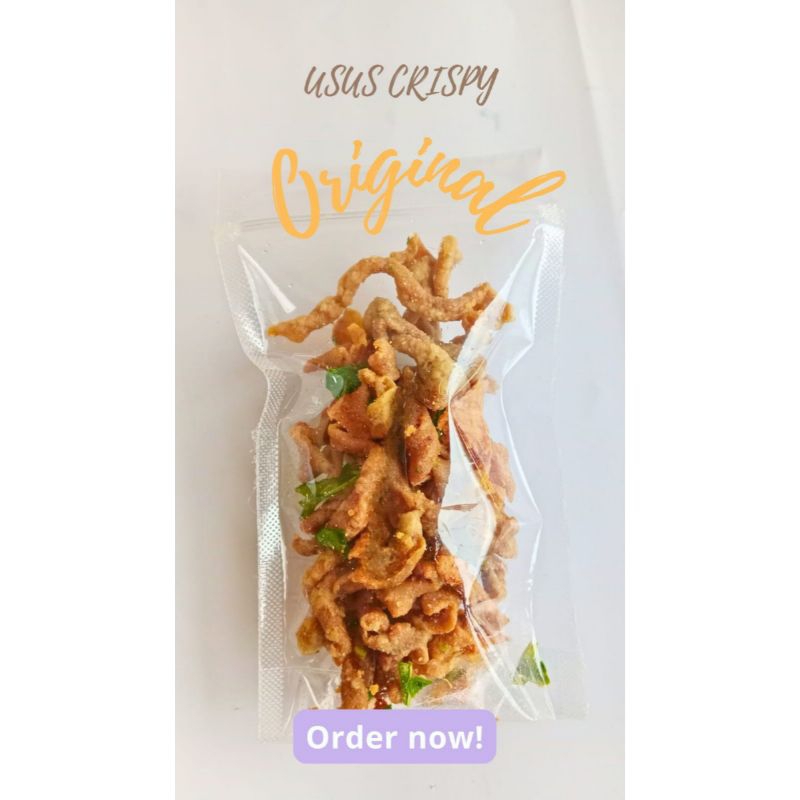 

Usus crispy rasa original 50 gr