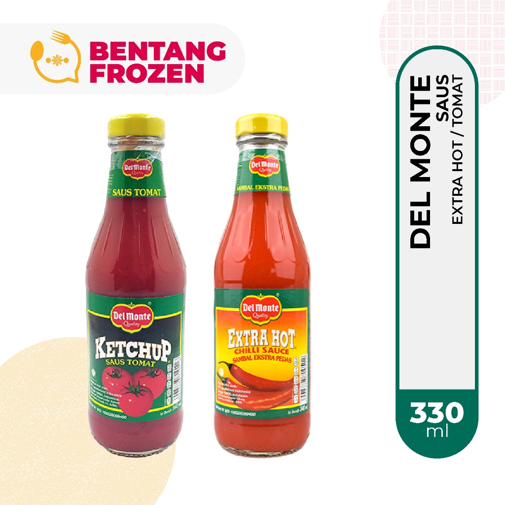 

Delmonte Saus Extra Hot / Saus Sambal / Saus Tomat 330 ml