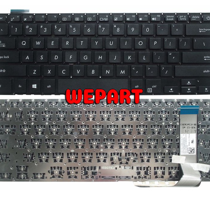 HJ6 Keyboard laptop Asus A47 A47M A47MA A47U A47UA A47UB A47UF A45 X47 X47M X47MA X47UBR