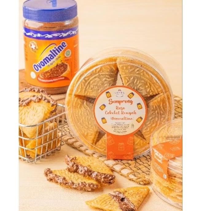 

LOVES SEMPRONG OVAMALTINE / COKLAT RENYAH / CRUNCY / PREMIUM / 500 GRAM