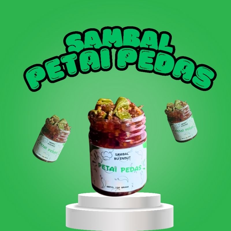 

Sambal Petai Pedas ~ Sambal Bu Endut Berat 120 gram