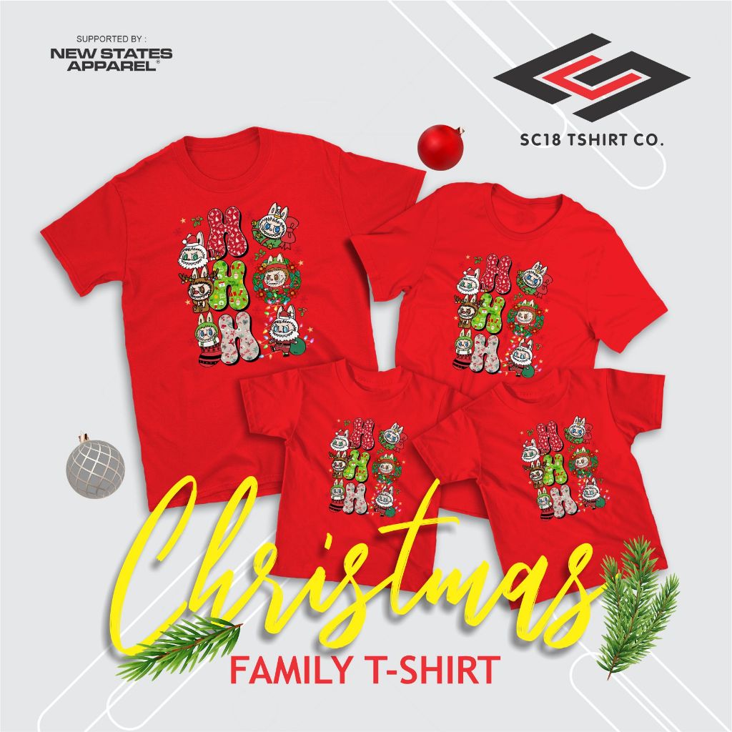 KAOS NATAL COUPLE KELUARGA 2025 / KAOS NATAL MERRY CHRISTMAS / KAOS NATAL KELUARGA / KAOS NATAL TERB