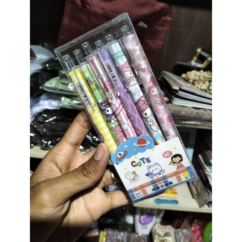 

pen cetek gel karakter