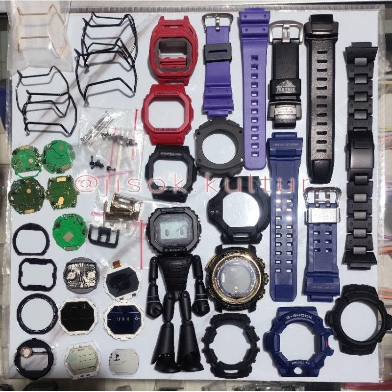 request spare part G-shock protrek baby-G original gshock culture