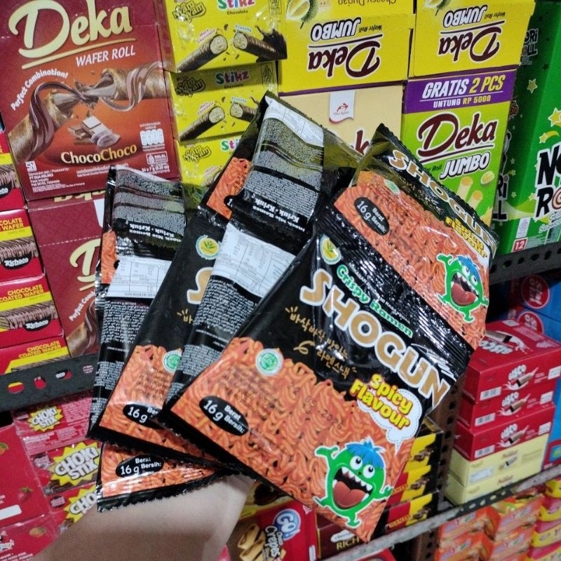 

mie remes crispy ramen shogun 10 pcs