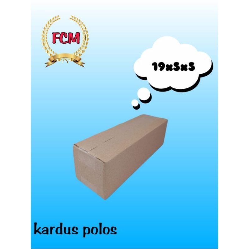 

kardus kecil uk.19x5x5 kardus polos kardus online