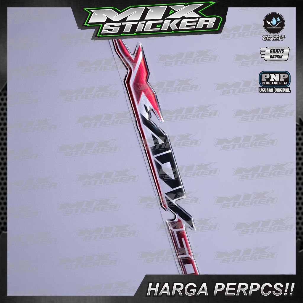 Emblem honda adv / emblem timbul honda x adv / emblem titanium honda adv / emblem honda adv 150 / em