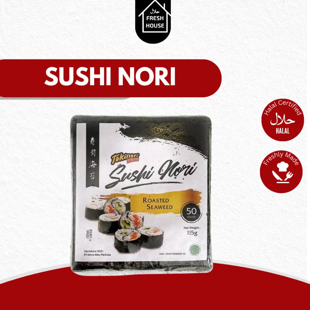 

TOKINORI / SUSHI NORI ISI 10 LEMBAR