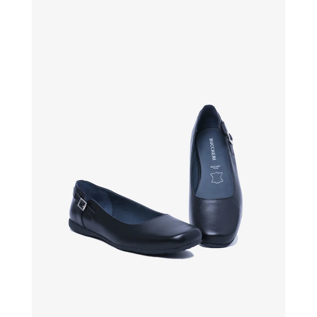 Sepatu Flat Wanita Buccheri Asteria Black - 1524