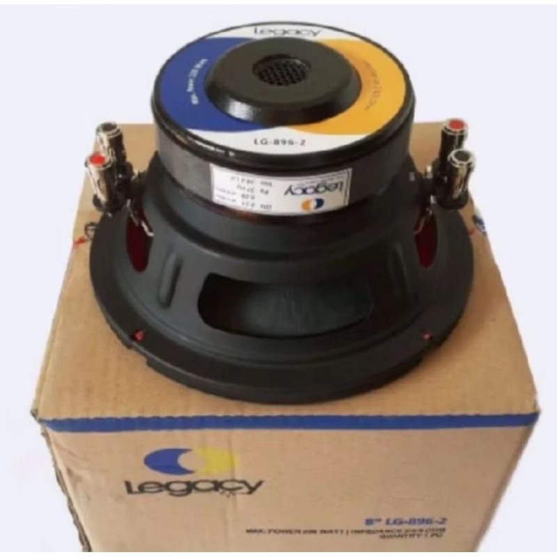 Speaker Subwoofer 8 inch Legacy LG -896 Double Coil Original