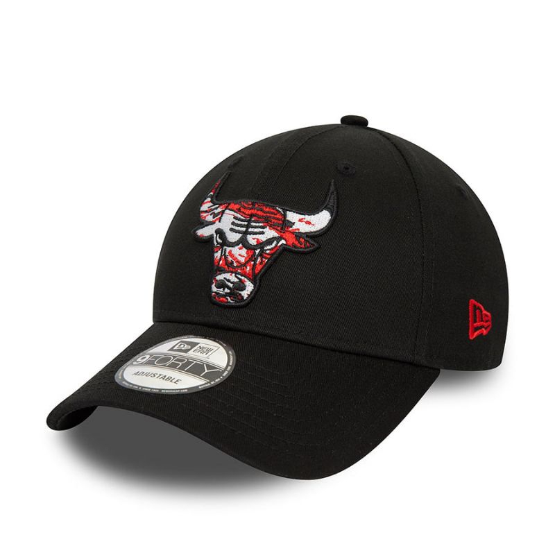 Topi New Era Cap Chicago Bulls Camo Infill 9Forty Adjustable Original