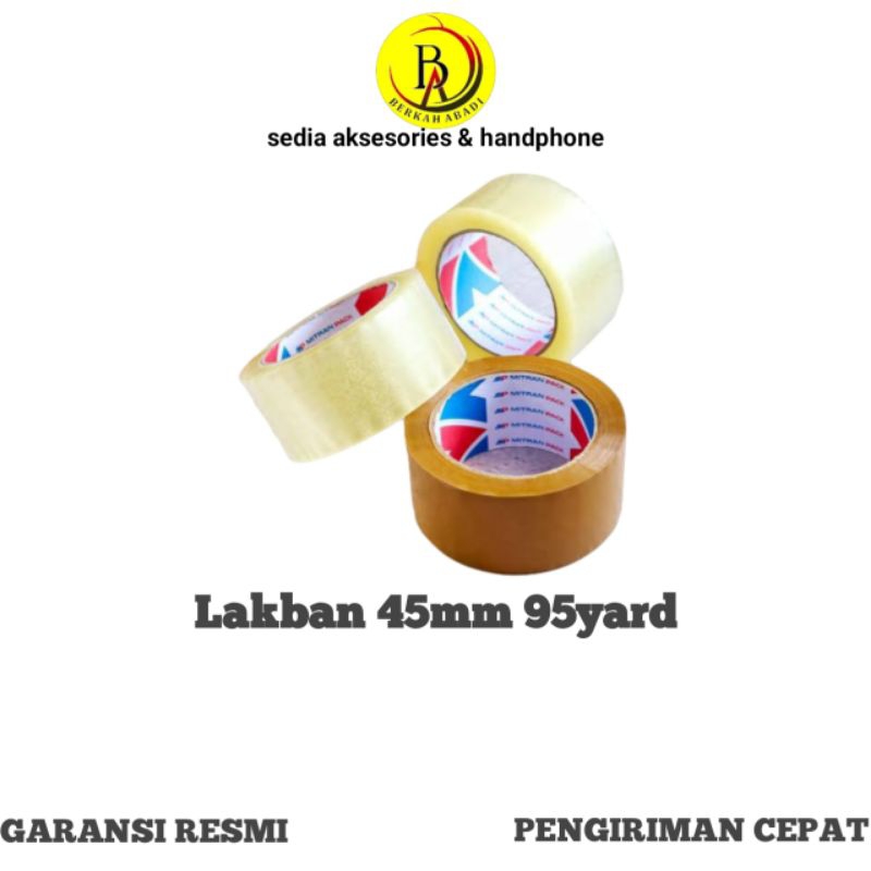 

Lakban Coklat 45mm 95yard