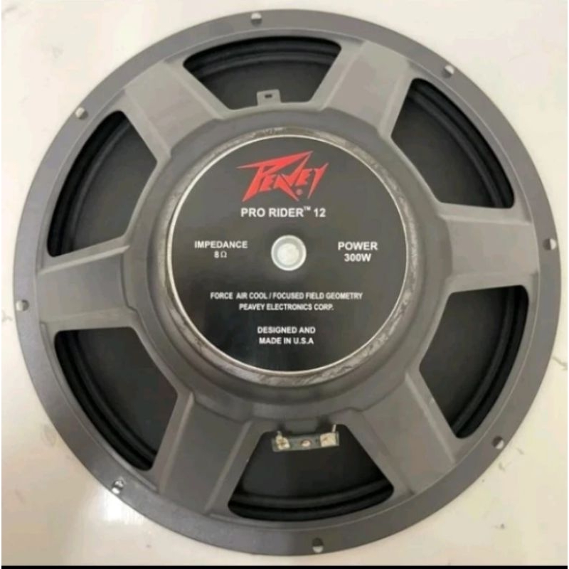 Speaker Peavey Pro Rider 12 Inch 300 Watt Mid Low Made in USA