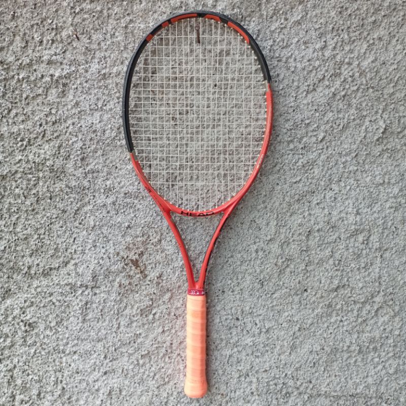 raket tenis head radical mp original lecet bekas pakai
