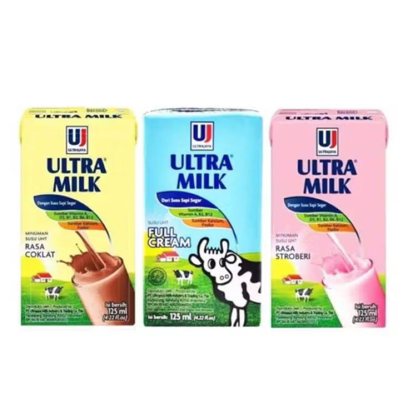 

Susu UHT Ultra Milk - Netto 125 ml.