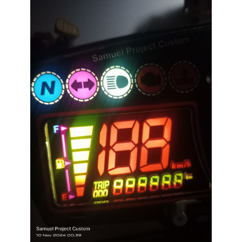 stiker lcd speedometer yamaha R15 v2