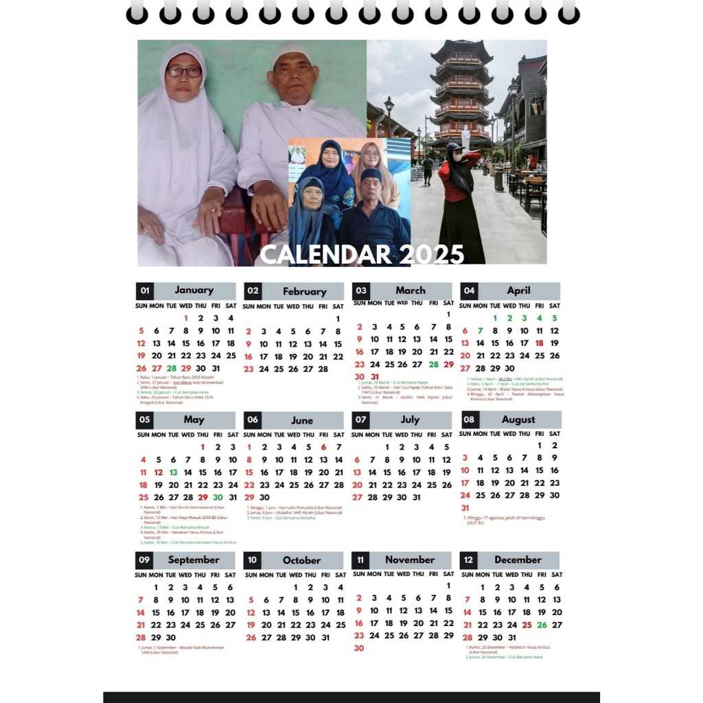 

Kalender Custom Bebas Pakai Gambar yang kamu inginkan!