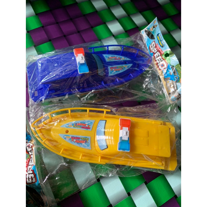 Bisa Cod || Mainan Spetboat tarik