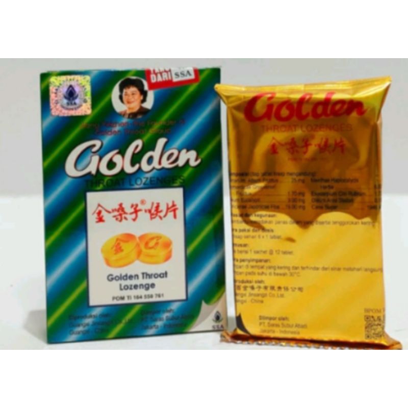 

13 Terjual Star+ Golden Throat Lozenge - Permen Pereda Sakit Tenggorokan