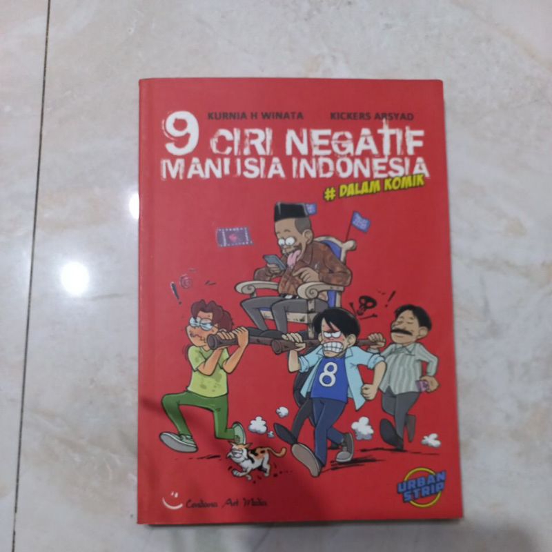9 ciri negatif manusia Indonesia (dalam komik)