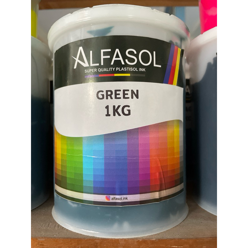 

Green 1Kg | Tinta sablon plastisol