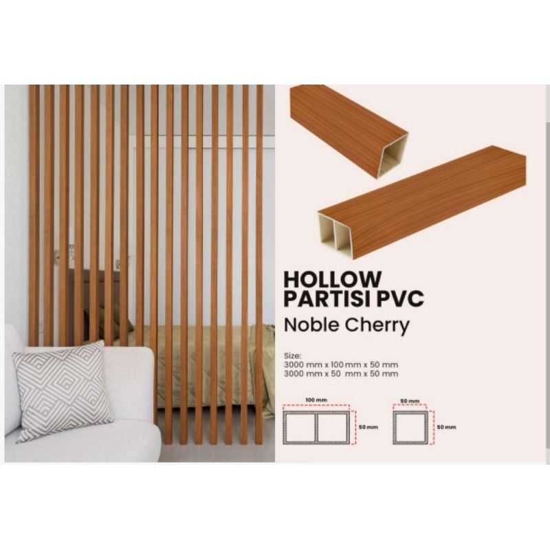 Attwood Hollow PVC Partisi dan Plafond / Hollow PVC Click on Plafond