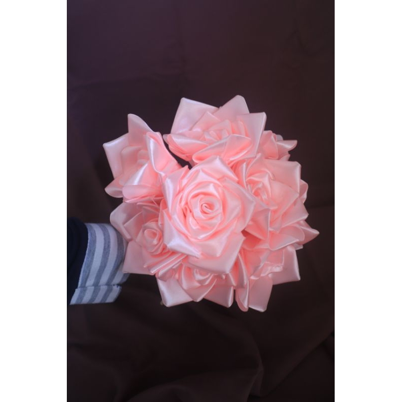 BUNGA SATIN SATUAN [PERTANGKAI]