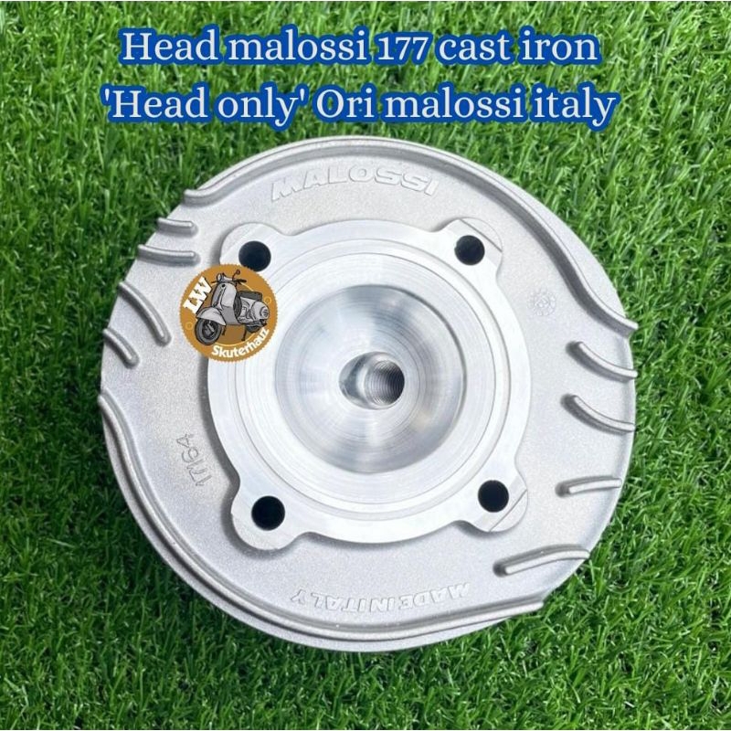 Head malossi 177 cast iron 'Head only' Ori malossi italy