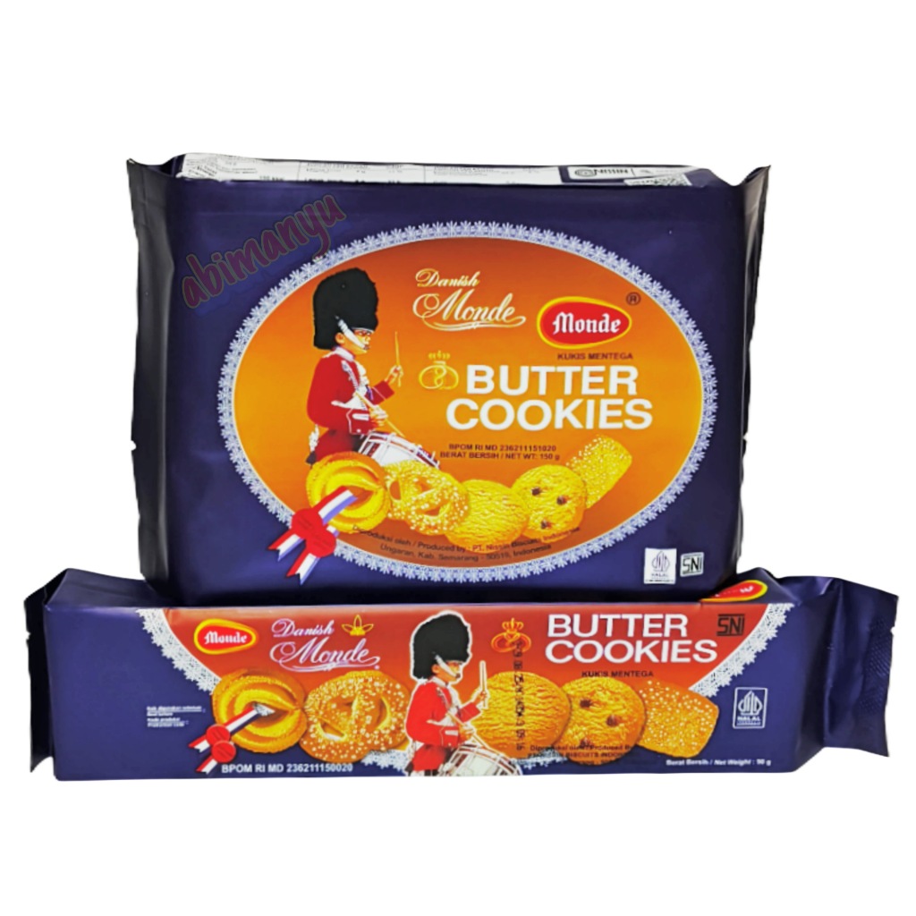 

danish monde butter cookies 150 gram