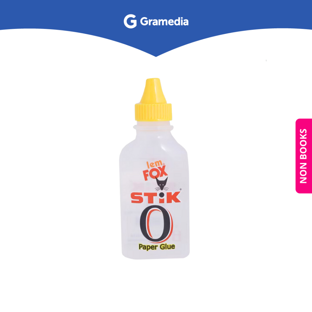 

Gramedia Depok - FOX LEM STIK O 60 GR PAPER GLUE Lem Kertas