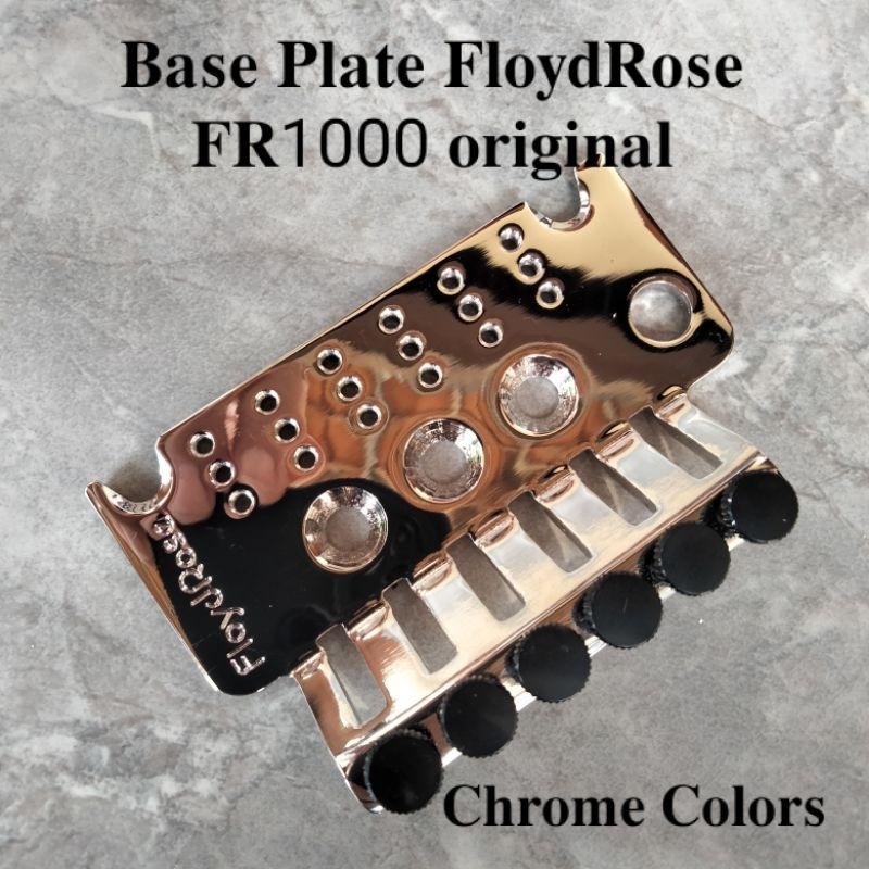 Base plate tremolo FloydRose FRT1000 original CHROME