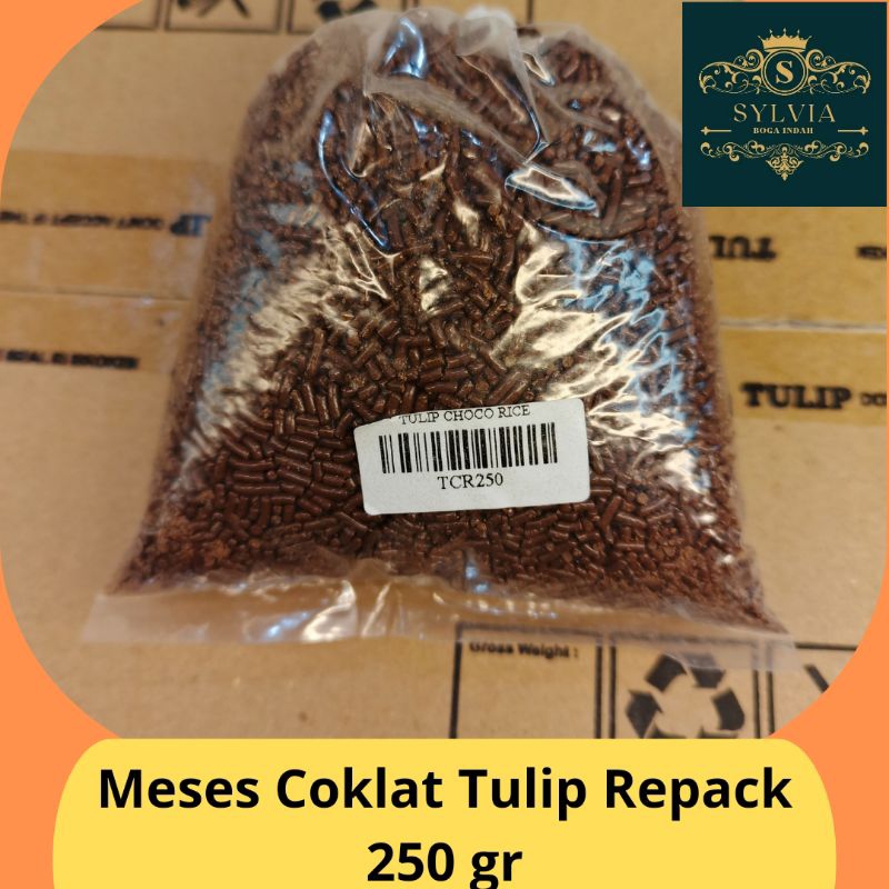 

Meses Coklat Dark Compound TULIP Repack 250 gr