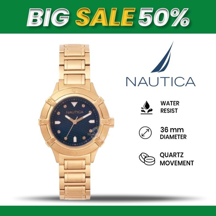 SALE Jam Tangan Wanita Nautica NAPCPR005 Original Resmi