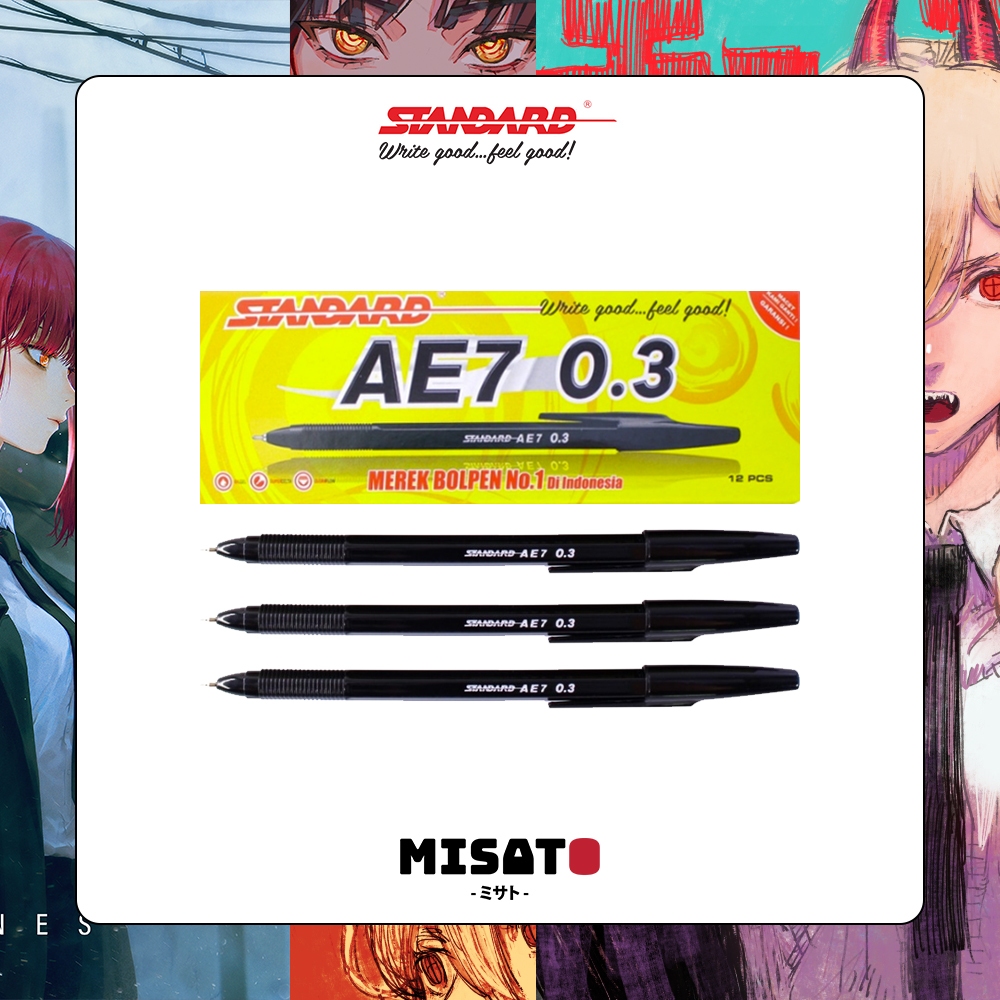 

Ballpoint Standard AE-7 0.3 | 1 Lusin