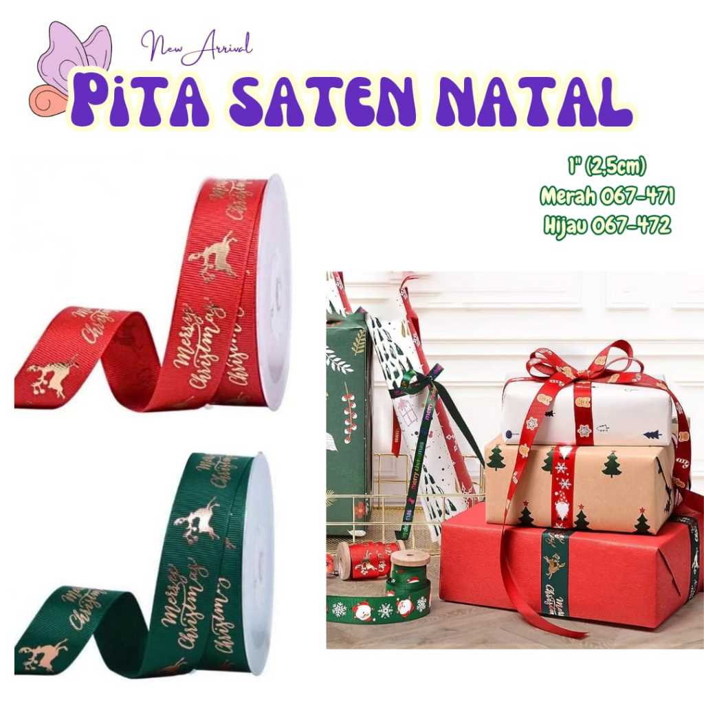 

PITA SATEN NATAL 1" (2.5CM)/PITA NATAL