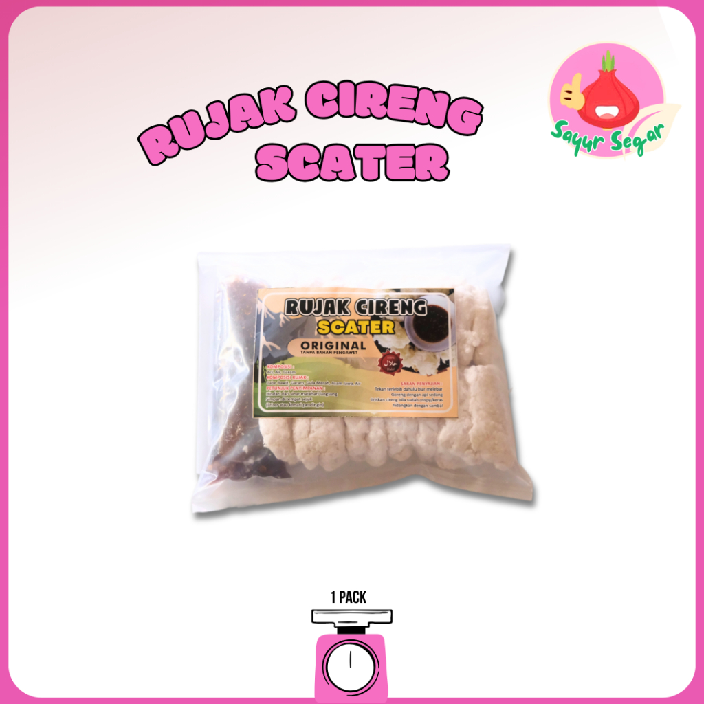 

Sayur Segar - Scater Rujak Cireng Original Frozen