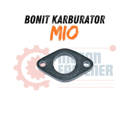 Bonit Mio Karburator Manipol Fiber Ebonit Insulator Mio Sporty Nouvo Fino