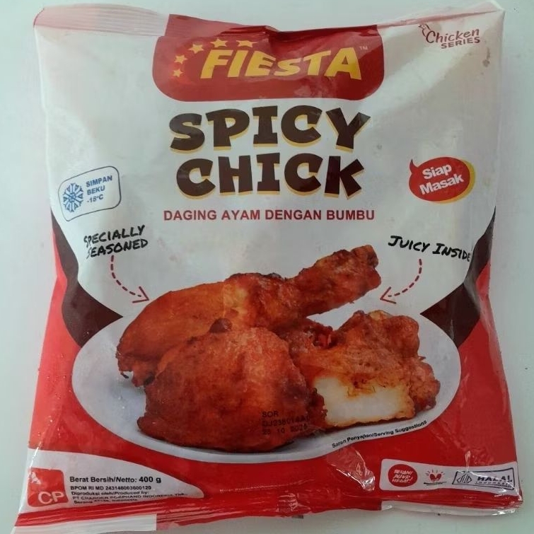 

Fiesta Spicy Chick Ayam Berbumbu 400gr