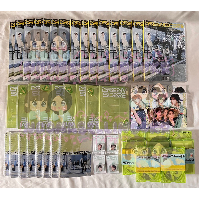 [READY STOCK] NCT DREAM ALBUM SEALED - DREAMSCAPE REAL CITY | VERTICAL FLIP CONSTRUCT JAEMIN JENO HA