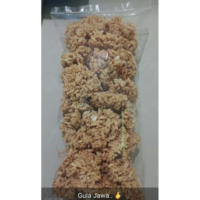 

Rengginang manis gula jawa & rengginang gurih