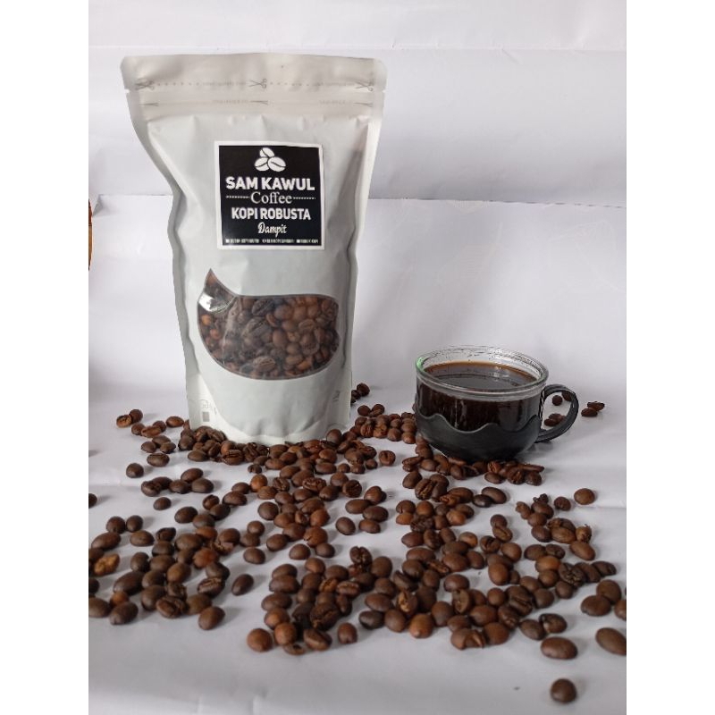 

Biji kopi sangrai robusta 250g