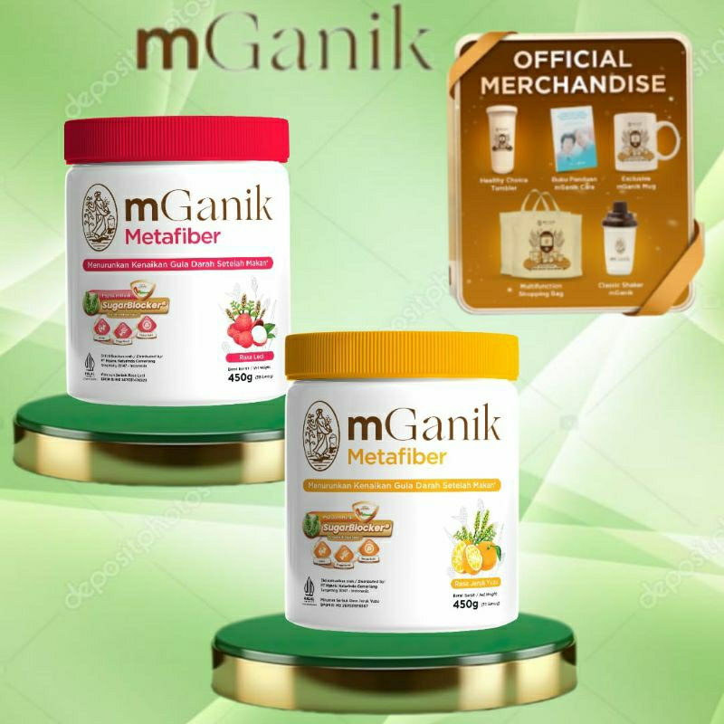 MGANIK METAFIBER - MGANIK MULTIGRAIN SOLUSI GULA DARAH BPOM HALAL MGANIK