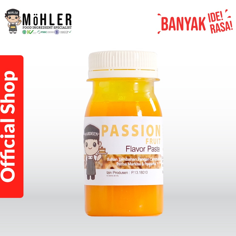 

MOHLER Pasta perisa pewarna MARKISA / PASSION FRUIT