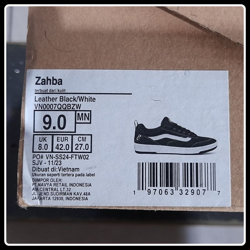 Vans Zahba Pro Skateboarding