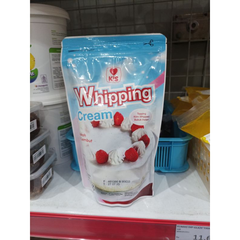 

KIS Whipping Cream Bubuk Krim Kue Cake Instan 300 Gram